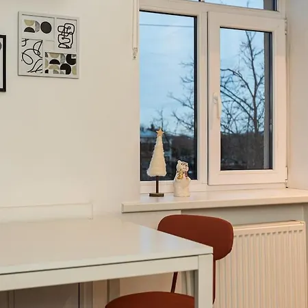 Appartement Cute With A View Over The Rooftops And Free Parking In The Area Riga